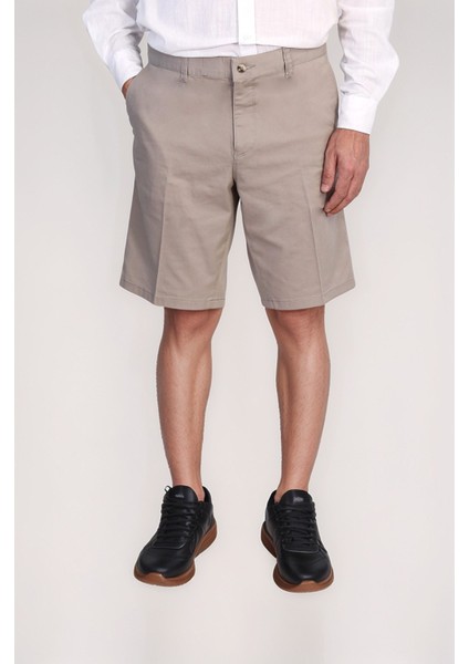 /slım Short / Koyu Bej