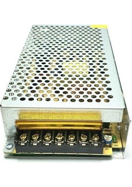 ZR-150-15 12V 15A Adaptör 12 Volt 15 Amper Switch Mode Metal Kasa Adaptör