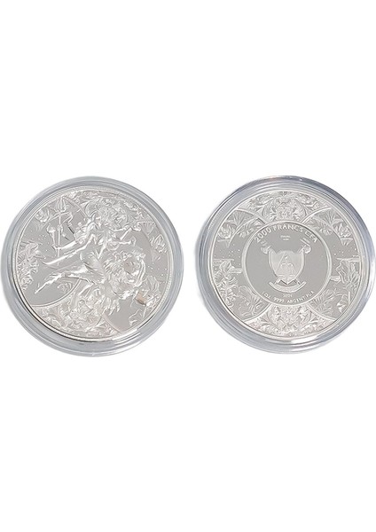 Agakulche Durga Rutenyum 2024 Gümüş Sikke Coin