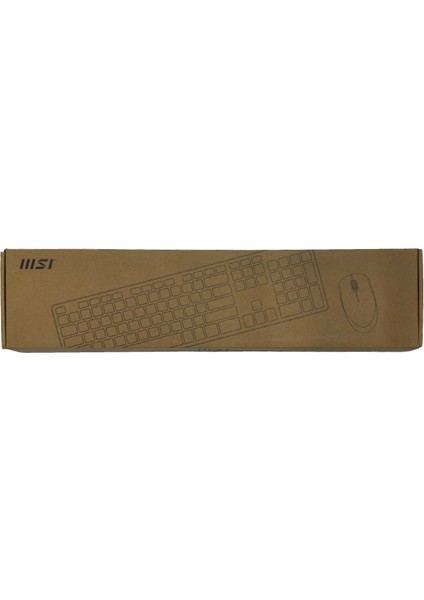 Msı RF1430W-MA004W Kablosuz Klavye Mause Seti Beyaz