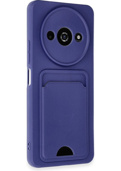 Xiaomi Redmi A3 4g Kılıf Kelvin Kartvizitli Silikon - Lacivert Svlrs fiyatları