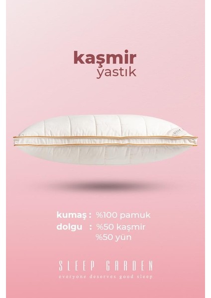 Kaşmir Yastık Biyeli 50X70 Keten Çantalı