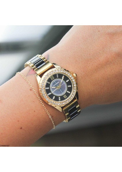 CP000107 Çelik Kordonlu Kadın Kol Saati modelleri