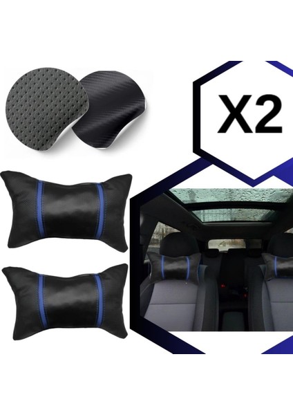 Üniversal Her Araca Uygun Vites Körüğü Direksiyon Kılıfı Emniyet Kemer Pedi Seti Boyun Yastığı Seti Full Set Mavi 6 Parçalı Set fırsatları