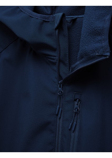 Yeni Sezon Fermuarlı Cepli Uzun Kollu Slim Fit Kapşonlu Mevsimlik Ceket indirimleri