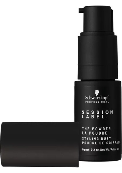 Schwarzkopf Session Label The Powder Ince Toz Yapısıyla Hacimlendirici Mat Sprey Pudra 8g