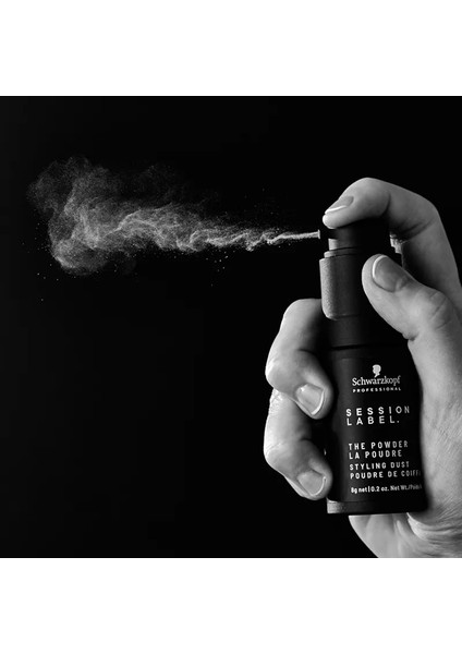 Schwarzkopf Session Label The Powder Ince Toz Yapısıyla Hacimlendirici Mat Sprey Pudra 8g