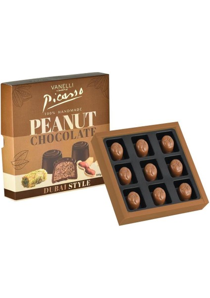 Pıcasso Yer Fıstıklı Hediyelik Dubai Çikolata 108 gr