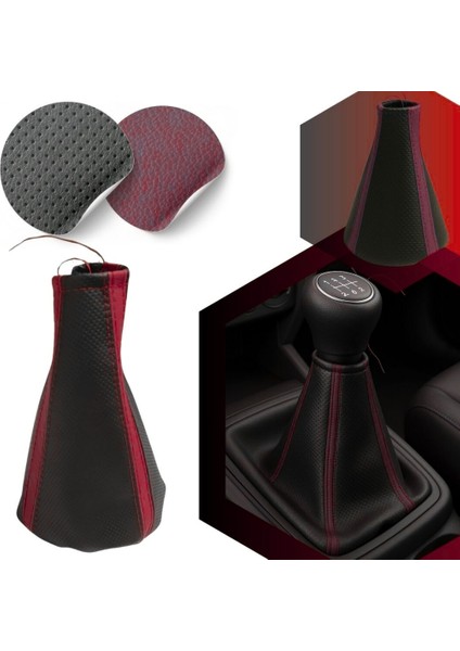 Universal Vites Körüğü Direksiyon Kılıfı Emniyet Kemer Pedi Seti Boyun Yastığı Seti Kırmızı fiyatları