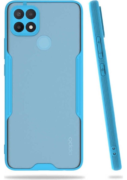 Oppo A15S / A15 Uyumlu Kılıf 0,2mm Ultra Ince Kamera Lensi Korumalı