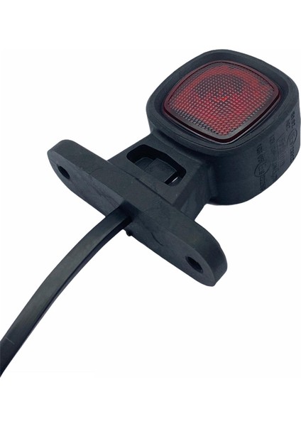 Frıstom 12V-24V Takoz Lambası Kırmızı-Beyaz (Ledli) E9