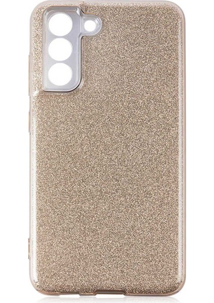 Samsung Galaxy S21 Fe Kılıf Parlak Simli Muhteşem Görünüm, Sert ve Dayanıklı