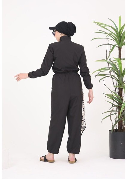 Ocean Stone Desen Tasarım Tesettür Tulum Mayo fiyatları