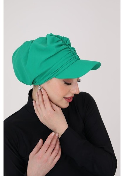 Mila Turkuaz Siperlikli Bone fiyatları