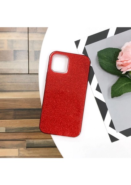 Apple iPhone 13 Pro Max Kılıf Parlak Simli Muhteşem Görünüm, Sert ve Dayanıklı