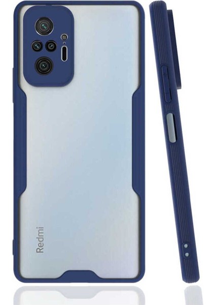 Xiaomi Redmi Note 10 Pro Uyumlu Kılıf 0,2mm Ultra Ince Kamera Lensi Korumalı