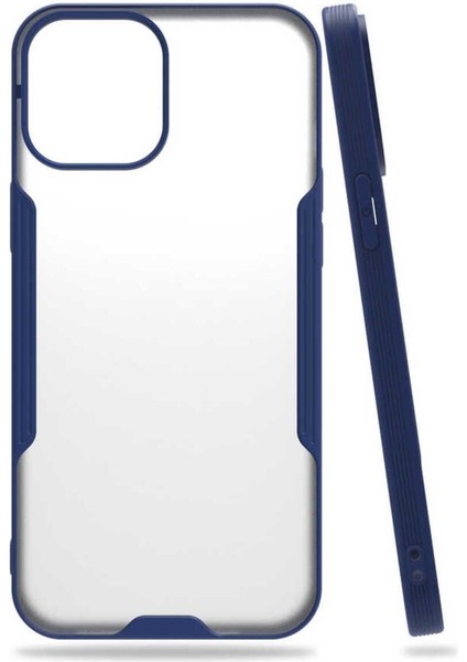 Apple iPhone 12 Pro Uyumlu Kılıf 0,2mm Ultra Ince Kamera Lensi Korumalı