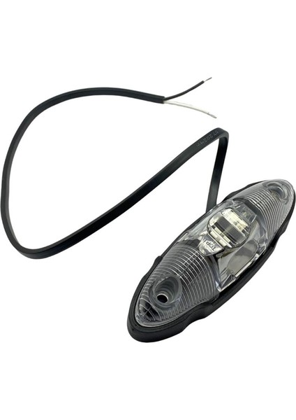 Frıstom 12V-24V Yan Pozisyon Lambası Side Marker Ledli (Sarı-Kırmızı-Beyaz) (122*41 Mm) E9 modelleri
