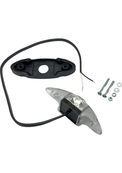 Frıstom 12V-24V Yan Pozisyon Lambası Side Marker Ledli (Sarı-Kırmızı-Beyaz) (122*41 Mm) E9 fırsatları