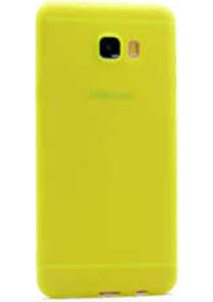 Samsung Galaxy C7 Kılıf Elinizden Kaymayan Ultra Ince