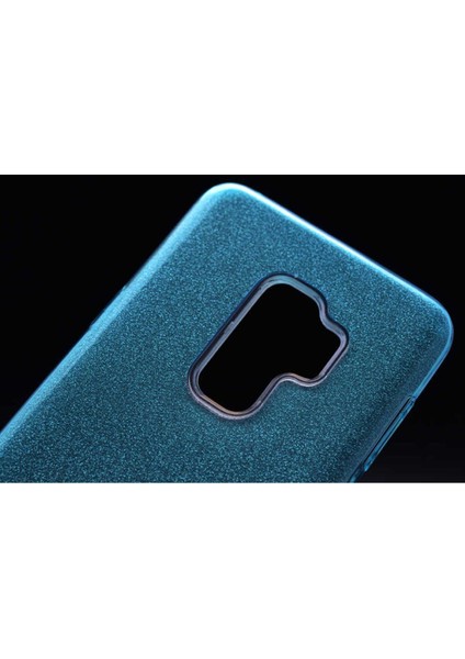 Samsung Galaxy A6 Plus 2018 Kılıf Parlak Simli Muhteşem Görünüm, Sert ve Dayanıklı( Uyumlu )