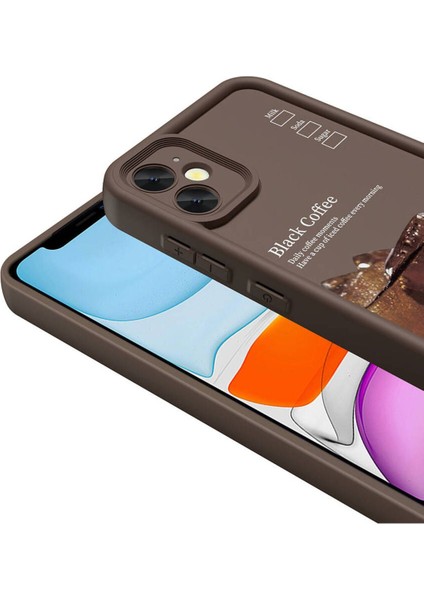 Apple iPhone 11 Dayanıklı Malzeme & Tam Koruma Kılıf Kamera Korumalı Baskılı Arka Yüzey