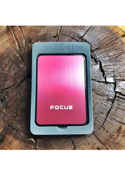 Kişiye Özel Sigara Tabakası Metal Çakmaklı Kısa Slim Focus Tabaka
