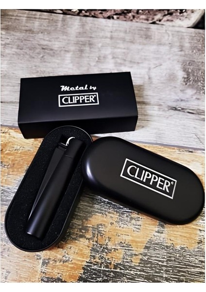 Kişiye Özel Kutulu Clipper Metal Çakmak