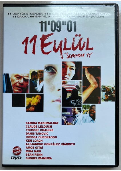 11 Eylül September 11 DVD (Orijinal Dönem Baskı Dvd)