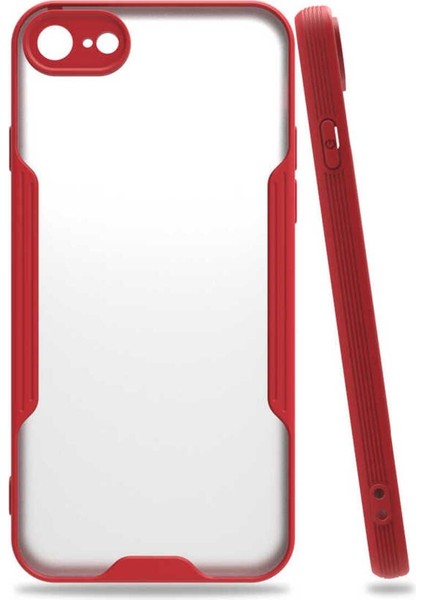 Apple iPhone Se 2022 Uyumlu Kılıf 0,2mm Ultra Ince Kamera Lensi Korumalı