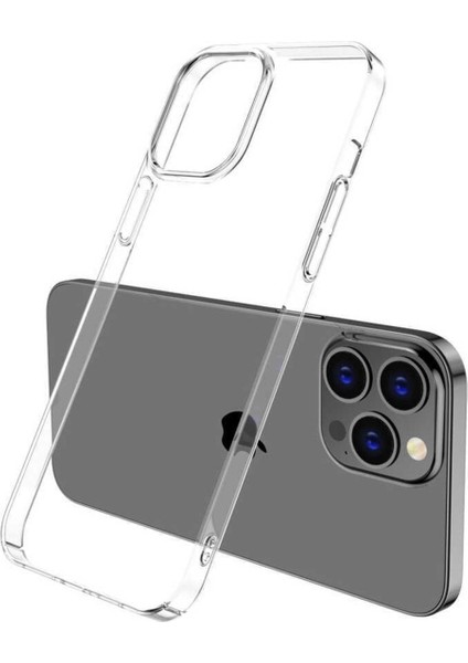 Apple Iphone 14 Pro Max Uyumlu Dayanıklı ve Şık Şeffaf Kapak