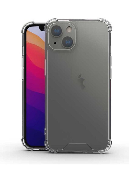 Apple iPhone 13 Mini Army Tank Koruma, Anti-Darbe Şeffaf Kılıf