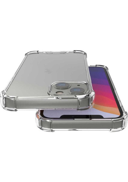 Apple iPhone 13 Mini Army Tank Koruma, Anti-Darbe Şeffaf Kılıf
