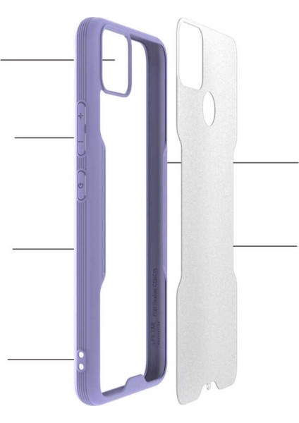 Oppo Realme C25 Uyumlu Kılıf 0,2mm Ultra Ince Kamera Lensi Korumalı fiyatları
