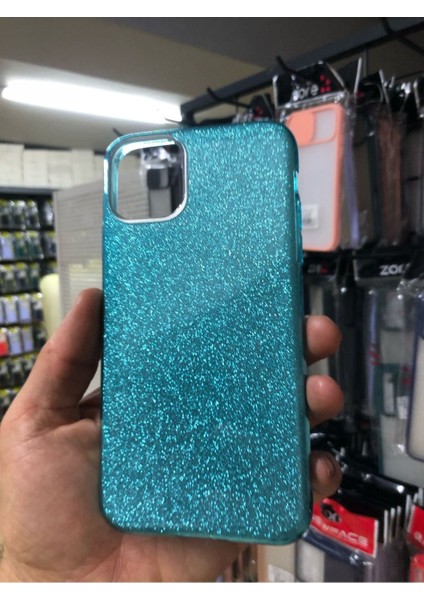 Apple iPhone 13 Pro Max Kılıf Parlak Simli Muhteşem Görünüm, Sert ve Dayanıklı
