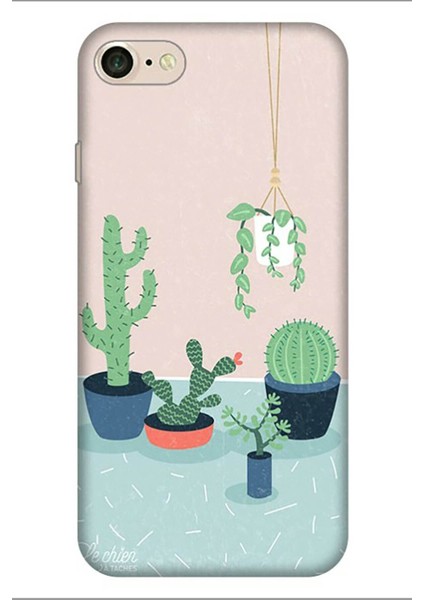 Iphone 7 8 Se 2020 Pure Modern Desenli Silikon Kılıf Cactus Co
