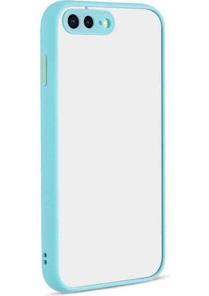 Apple iPhone 7 Plus ve 8 Plus Kılıf Birinci Sınıf Soft Tpu Kamera Korumalı Silikon
