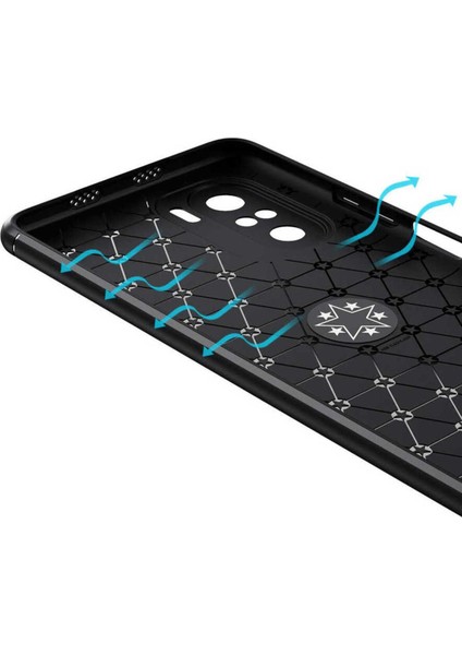 Xiaomi Poco F3 Kılıf Yüzüklü ve Manyetik Araç Tutuculu Tpu Silikon