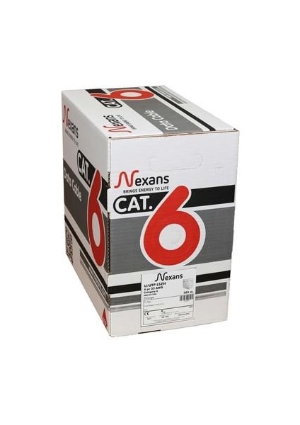Nexans Cat6 Utp 23 Awg Halojen Free 305 mt Kutu Truncu