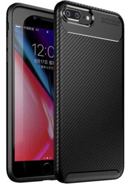 Apple iPhone 7 Plus Kılıf Karbon Fiber Görünümlü Ultra Ince Carbon Case fiyatları