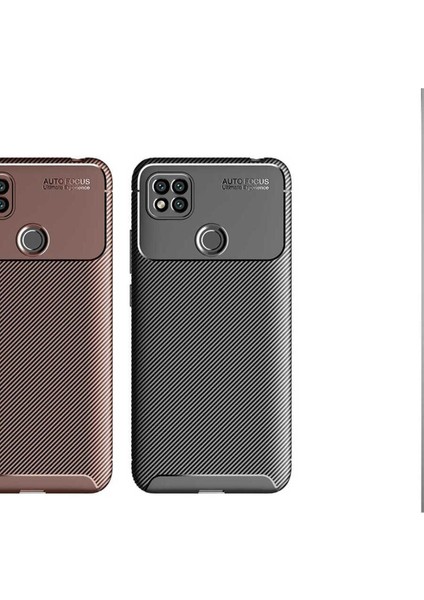 Xiaomi Redmi 9c Kılıf Karbon Fiber Görünümlü Ultra Ince Carbon Case fırsatları