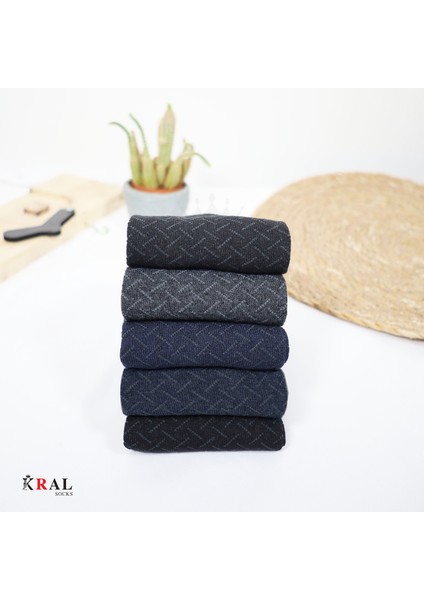 Erkek Çorap Cotton Dikişsiz Jakarlı Mevsimlik Uzun Çorap