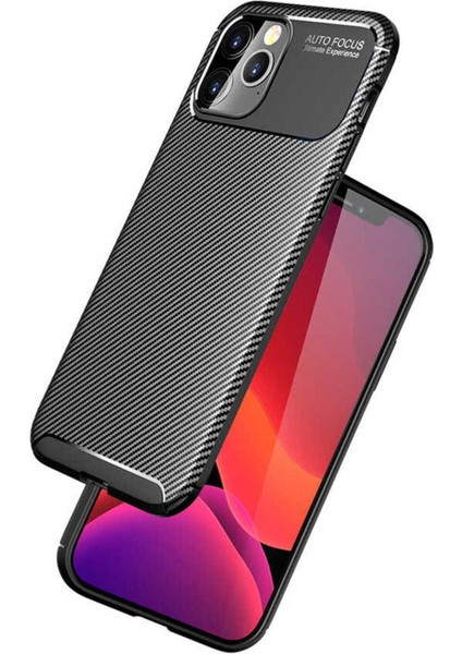 Apple iPhone 12 Pro Kılıf Karbon Fiber Görünümlü Ultra Ince Carbon Case fırsatları