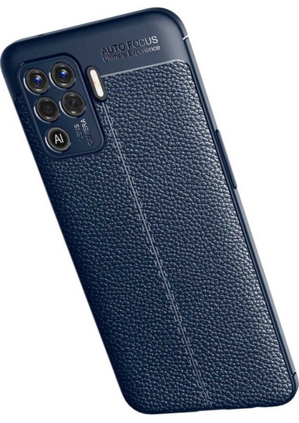 Oppo Reno 5 Lite Uyumlu Deri Görünümlü Kılıf fırsatları