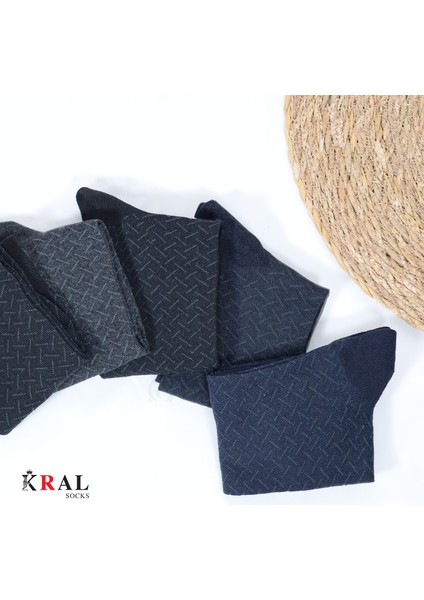 Erkek Çorap Cotton Dikişsiz Jakarlı Mevsimlik Uzun Çorap