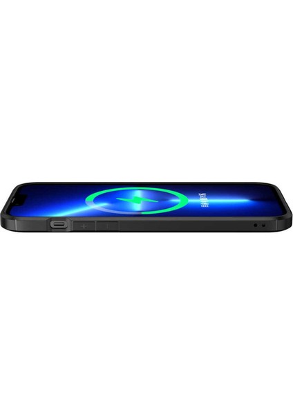 Apple iPhone 13 Pro Kılıf Aktif Karbon Kenar Kaplama Luxury Design Phone Case