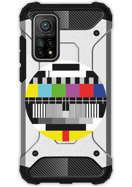 Xiaomi Mi 10T Pro 5g Kılıf Desenli Antishock Crash Kapak - Tv Kapanış