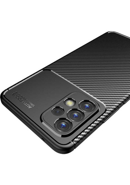 Samsung Galaxy A33 5g Kılıf Karbon Fiber Görünümlü Ultra Ince Carbon Case