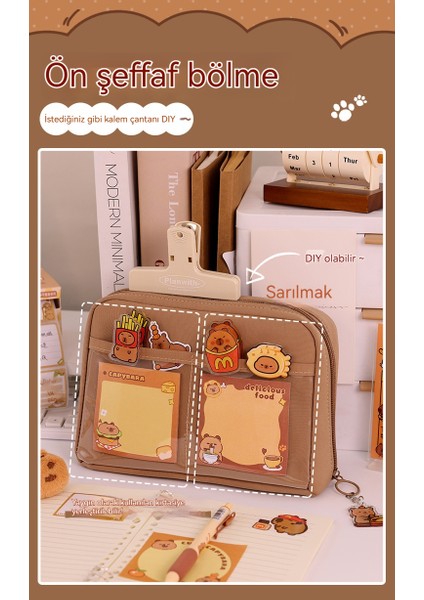 12 Katmanlı Kalem Çantası Çok Fonksiyonlu Kırtasiye Çantası (Yurt Dışından) fırsatları