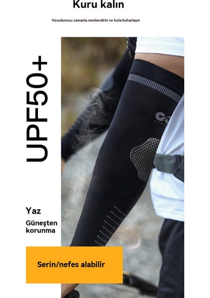Erkek Güneş Koruyucu Gevşek Buz Ipek Kollar (Yurt Dışından)